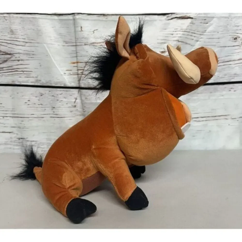 2002 Hasbro Disney‎ The Lion King Talking FEED ME PUMBA Warthog Plush